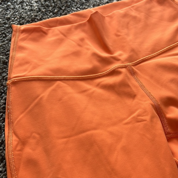 Lululemon Wunder Under High Rise Tight 23” - Tangerine - Picture 2 of 4